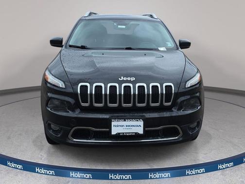 Brilliant Black Crystal Pearlcoat 2014 Jeep Cherokee Limited