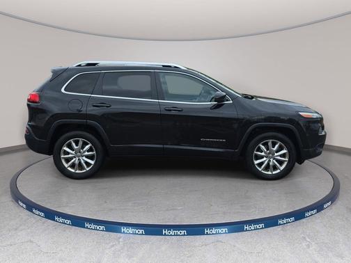 Brilliant Black Crystal Pearlcoat 2014 Jeep Cherokee Limited