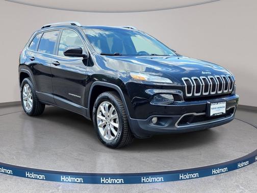 Brilliant Black Crystal Pearlcoat 2014 Jeep Cherokee Limited