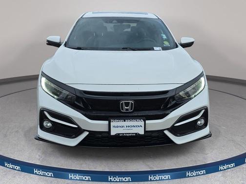 Platinum White Pearl 2020 Honda Civic Sport Touring