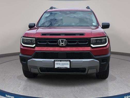 Radiant Red Metallic II 2026 Honda Passport AWD RTL Towing