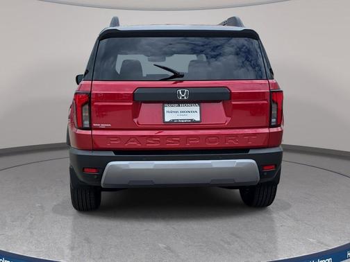 Radiant Red Metallic II 2026 Honda Passport AWD RTL Towing