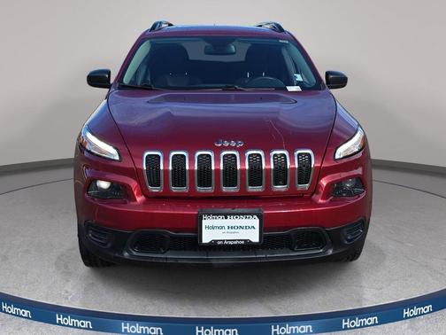 Deep Cherry Red Crystal Pearlcoat 2016 Jeep Cherokee Sport