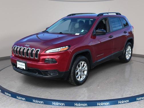 Deep Cherry Red Crystal Pearlcoat 2016 Jeep Cherokee Sport