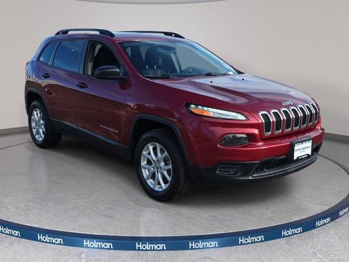 Deep Cherry Red Crystal Pearlcoat 2016 Jeep Cherokee Sport