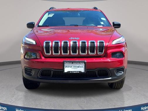 Deep Cherry Red Crystal Pearlcoat 2016 Jeep Cherokee Sport