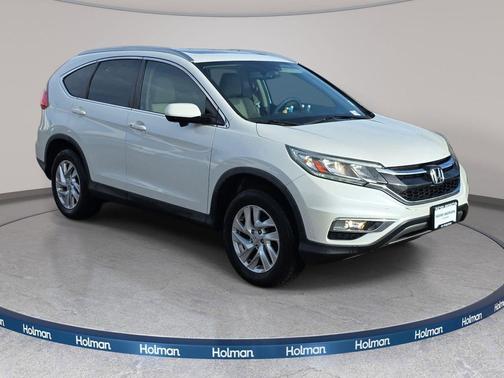 White Diamond Pearl 2016 Honda CR-V EX-L