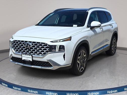 Quartz White 2021 Hyundai SANTA FE Limited