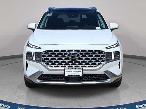 Quartz White 2021 Hyundai SANTA FE Limited