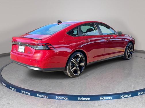 Radiant Red Metallic 2026 Honda Accord Hybrid Sport