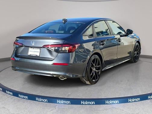 Meteorite Gray Metallic 2026 Honda Civic Sport