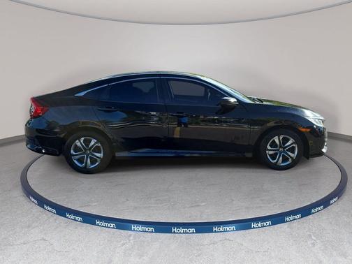 Crystal Black Pearl 2018 Honda Civic LX