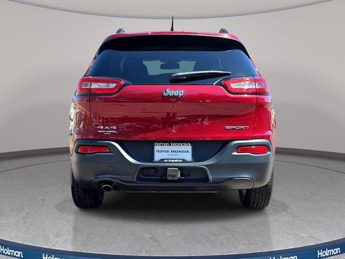 Deep Cherry Red Crystal Pearlcoat 2016 Jeep Cherokee Sport