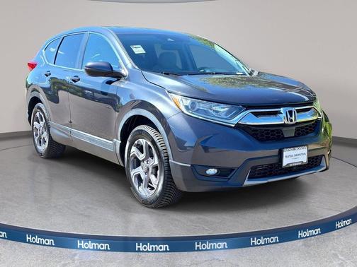 Gray 2017 Honda CR-V EX