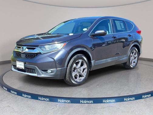 Gray 2017 Honda CR-V EX