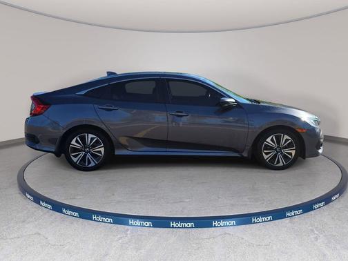 Modern Steel Metallic 2017 Honda Civic EX-L
