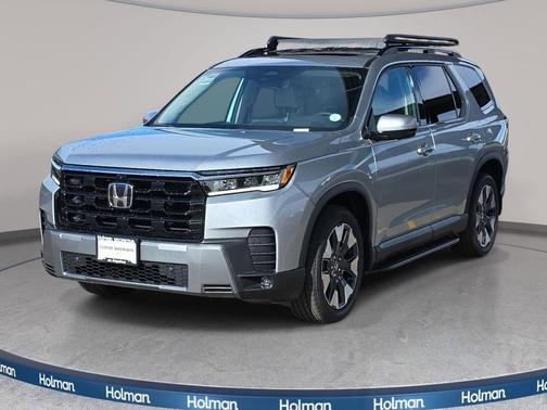 Solar Silver Metallic 2026 Honda Pilot Elite