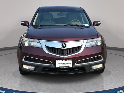 Maroon 2013 Acura MDX 3.7L