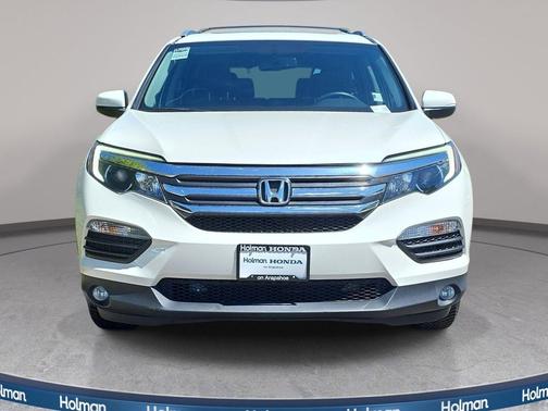 White Diamond Pearl 2018 Honda Pilot EX-L