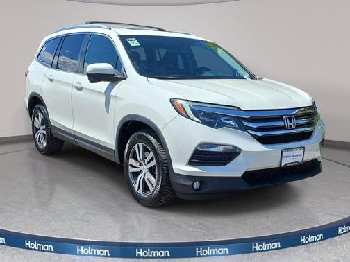 White Diamond Pearl 2018 Honda Pilot EX-L