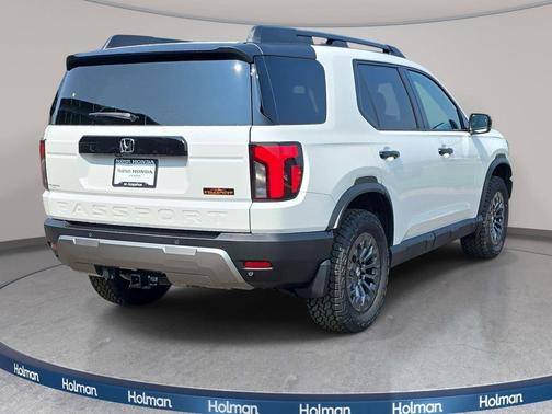 Platinum White Pearl 2026 Honda Passport AWD TrailSport