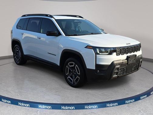 Bright White Clearcoat 2026 Jeep Cherokee Laredo 4x4