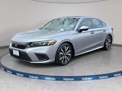 Lunar Silver Metallic 2023 Honda Civic EX