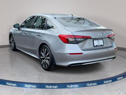 Lunar Silver Metallic 2023 Honda Civic EX