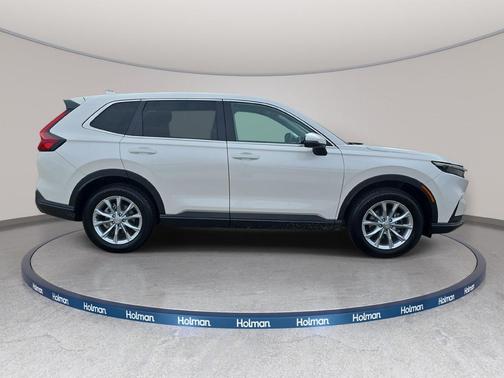 Platinum White 2024 Honda CR-V EX AWD
