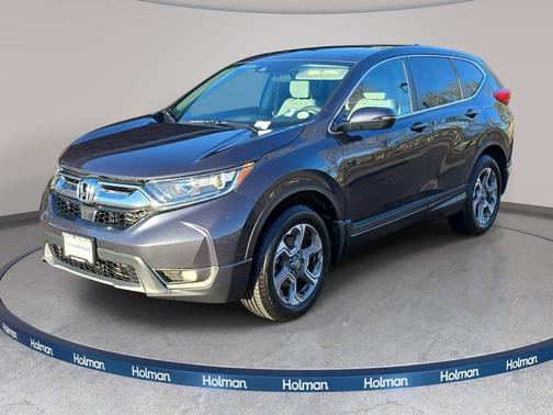 Gray 2018 Honda CR-V EX