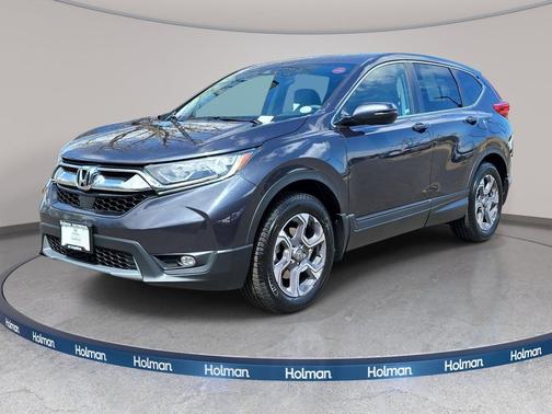 Gray 2018 Honda CR-V EX