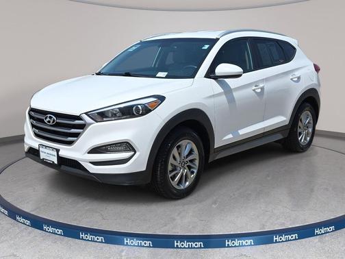 Dazzling White 2018 Hyundai TUCSON SEL