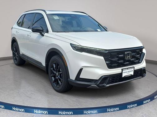 Platinum White Pearl 2026 Honda CR-V Hybrid Sport-L AWD