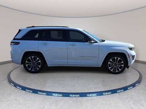 Bright White Clearcoat 2023 Jeep Grand Cherokee Overland