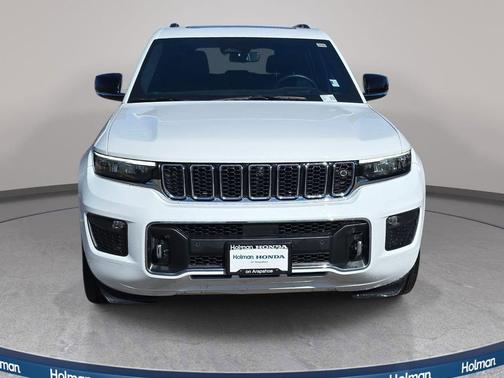 Bright White Clearcoat 2023 Jeep Grand Cherokee Overland