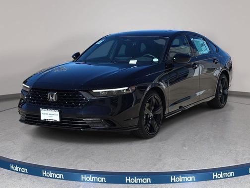 Crystal Black Pearl 2026 Honda Accord Hybrid Sport-L
