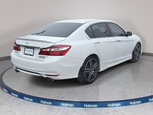 White Orchid Pearl 2017 Honda Accord Sport SE