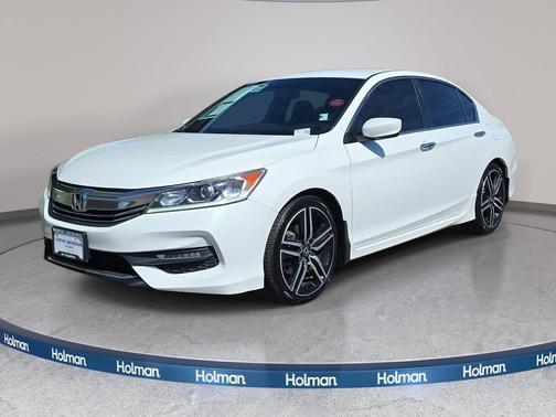 White Orchid Pearl 2017 Honda Accord Sport SE