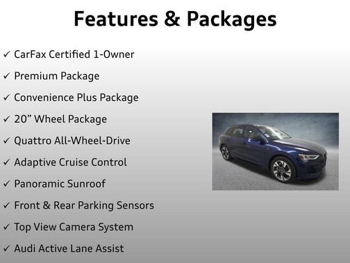 2022 Audi e-tron Premium