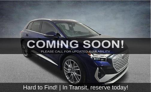 Navarra Blue Metallic 2026 Audi Q4 e-tron Premium Plus
