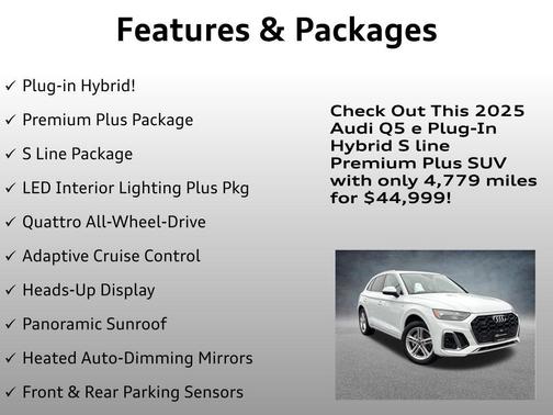 2025 Audi Q5 55 S line Premium Plus