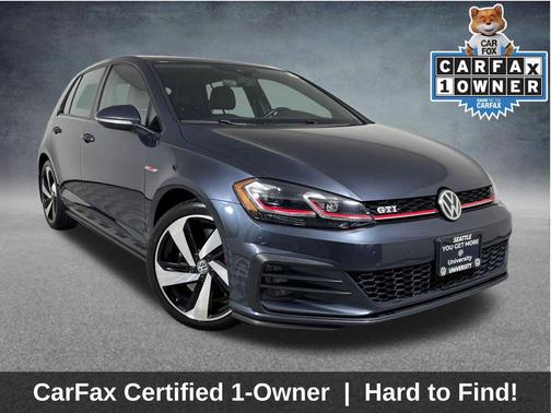 Dark Iron Blue Metallic 2018 Volkswagen Golf GTI 2.0T S 4-Door