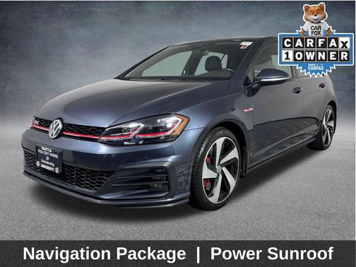 Dark Iron Blue Metallic 2018 Volkswagen Golf GTI 2.0T S 4-Door