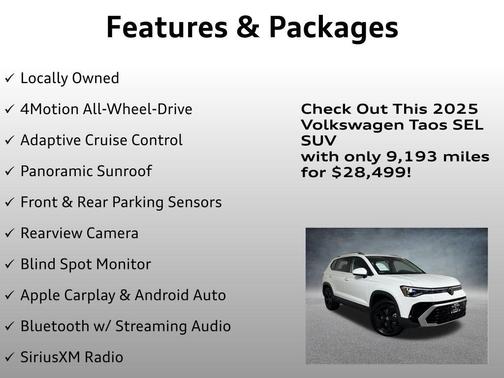 2025 Volkswagen Taos 1.5T SEL