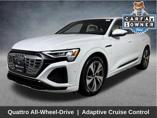 Glacier White Metallic 2024 Audi Q8 55 Premium Plus