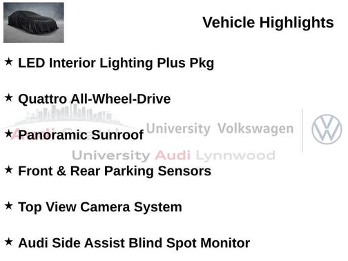 Mythos Black Metallic 2025 Audi Q3 45 S line Premium Plus