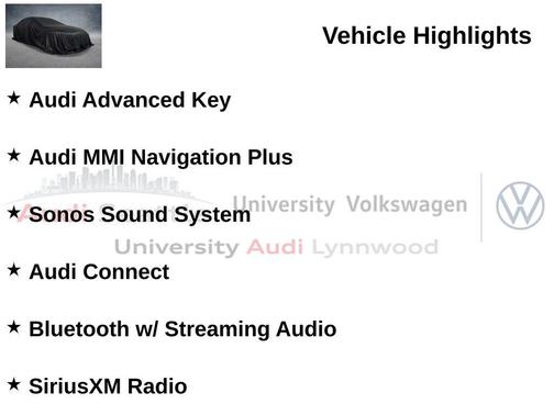 Mythos Black Metallic 2025 Audi Q3 45 S line Premium Plus