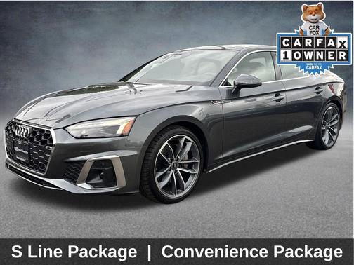 Daytona Gray Pearl Effect 2023 Audi A5 Sportback 45 S Line Prestige