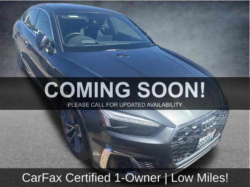 Daytona Gray Pearl Effect 2023 Audi A5 Sportback 45 S Line Prestige