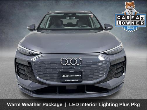 Magnet Gray 2025 Audi Q6 e-tron Premium Plus